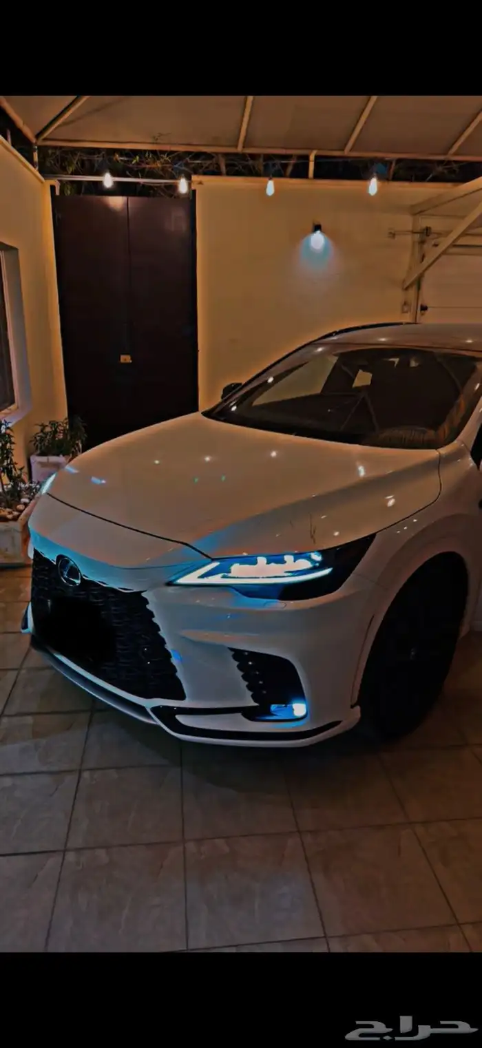 لكزس Rx 500 FH فل كامل موديل 2024ولوحة مميزة سماعات مارك لف 1