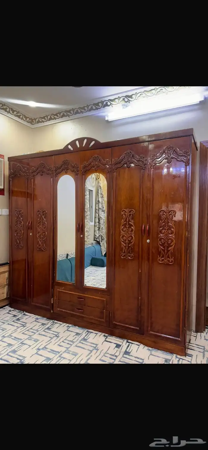 دولاب ملابس تركي خشب اصلي 0