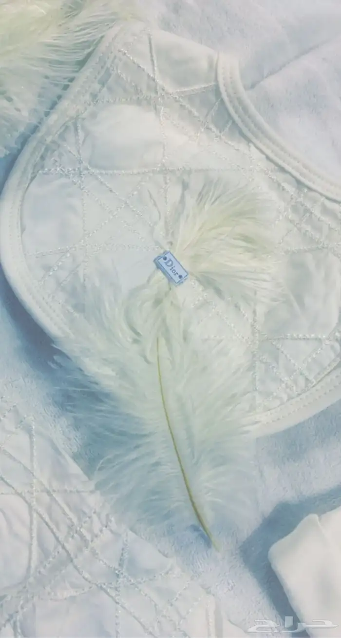 طقم مواليد ماركة ديور 2