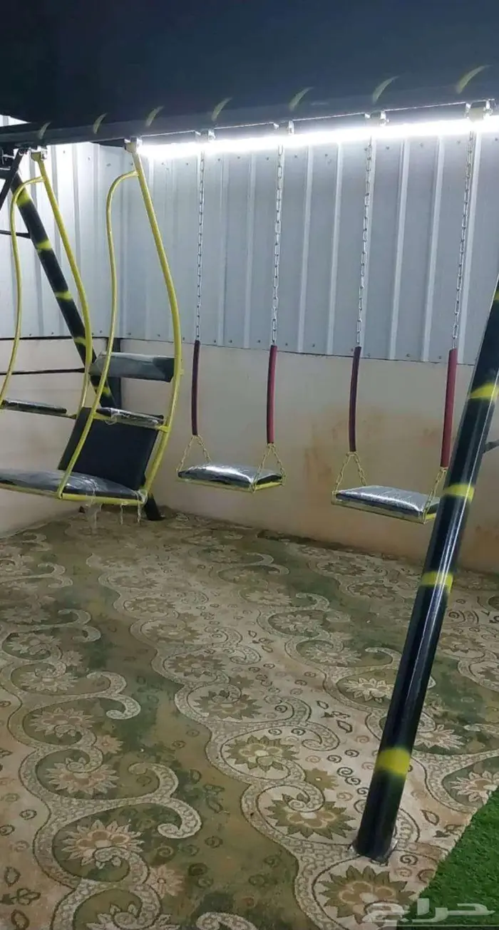 مرجيحة مراجيح حديد حديقة 0