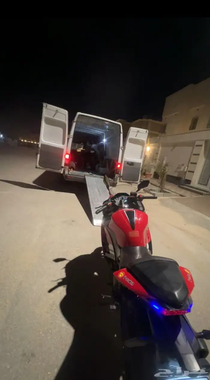 سطحة نقل الدراجات النارية دباب 19