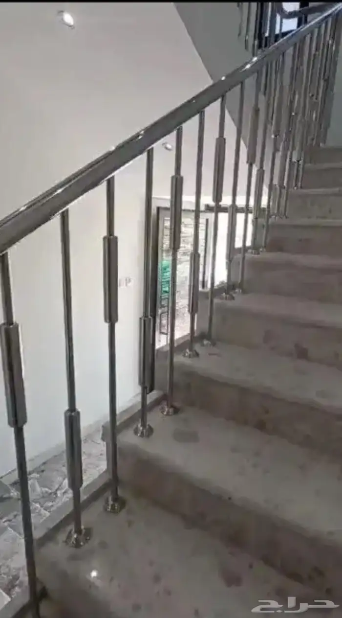 درابزين أستيل زاوية لمسه وكاله 15