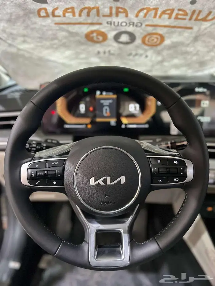 عرض خاص كيا k5 نص فل GLS موديل 2026 بطاقه جمركيه 10