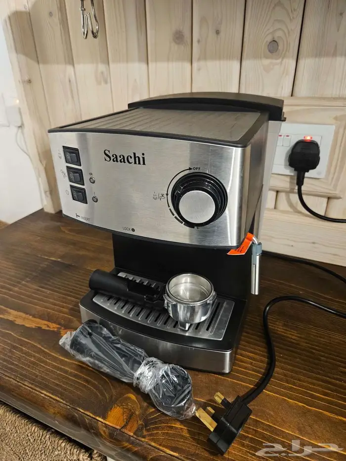ماكينة قهوة saachi جديده 1