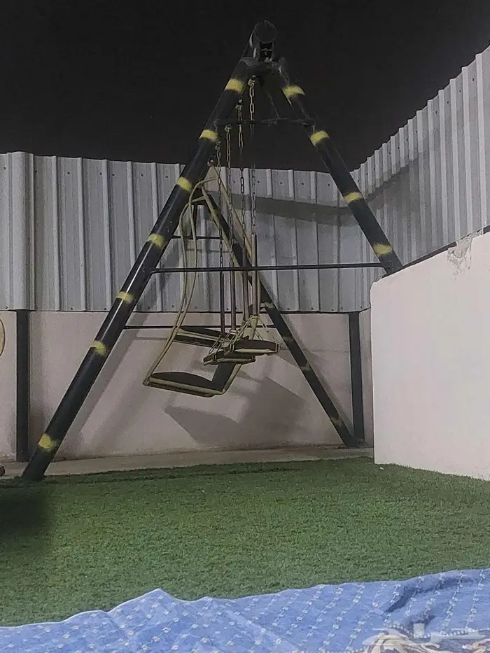 مرجيحة مراجيح حديد حديقة 1