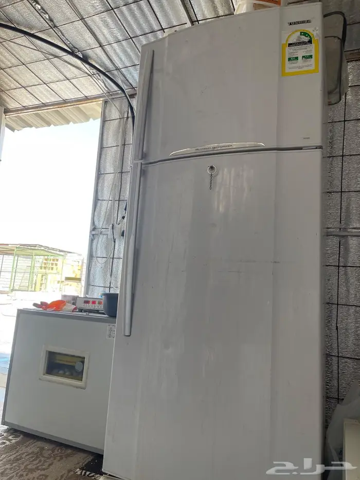 ثلاجة توشيبا كبيره بسعر مناسب 0