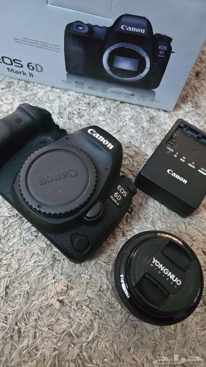 كاميرا كانون 6d mark ii 4