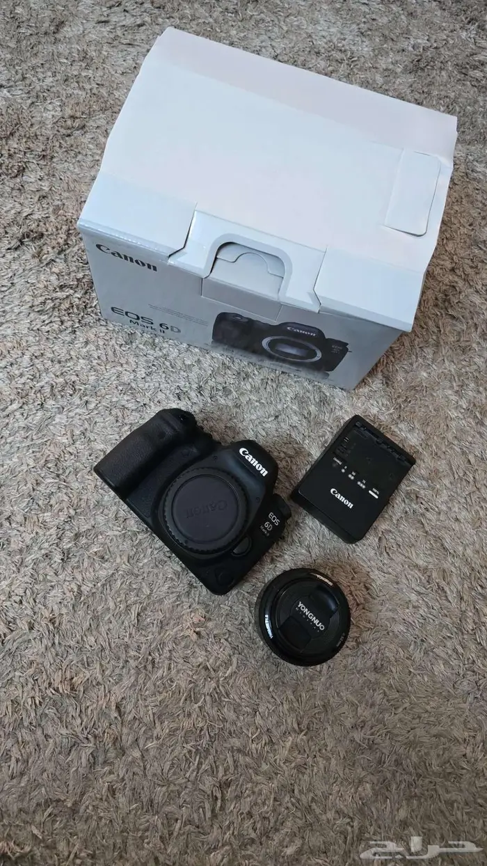 كاميرا كانون 6d mark ii 1