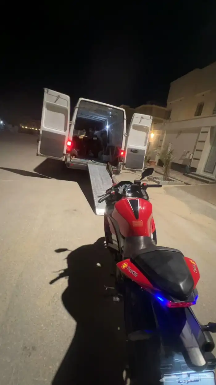 سطحة نقل الدراجات النارية دباب 7