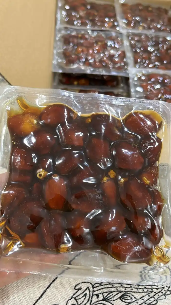 تمر مكبوس وجاهز 0