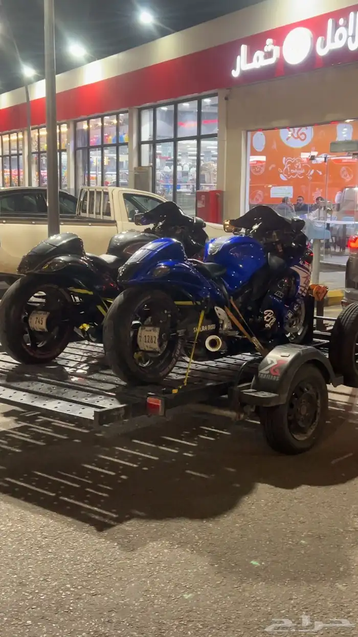 سطحة نقل الدراجات النارية دباب 3