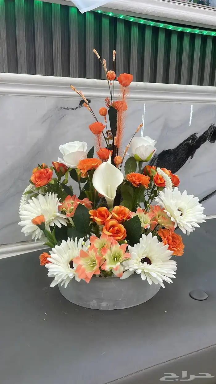 فازات وتنسيقات ورد صناعي 3