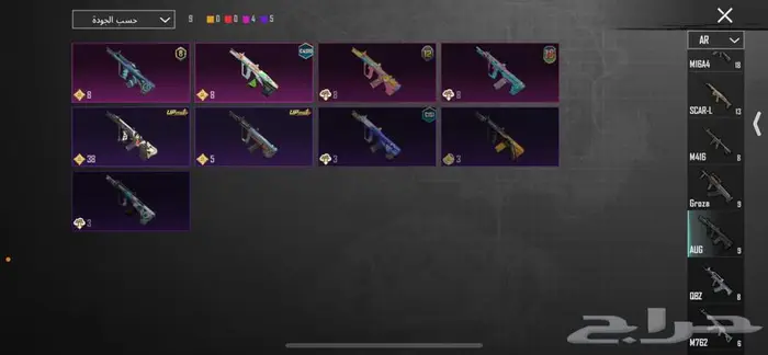 حساب ببجي 12