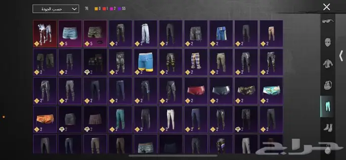 حساب ببجي 14