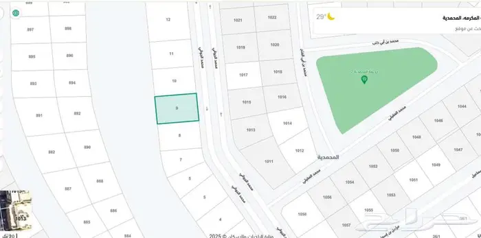 أرض سكنية رائعة في مكة المكرمة حي المحمدية ( الشوقية ) 1