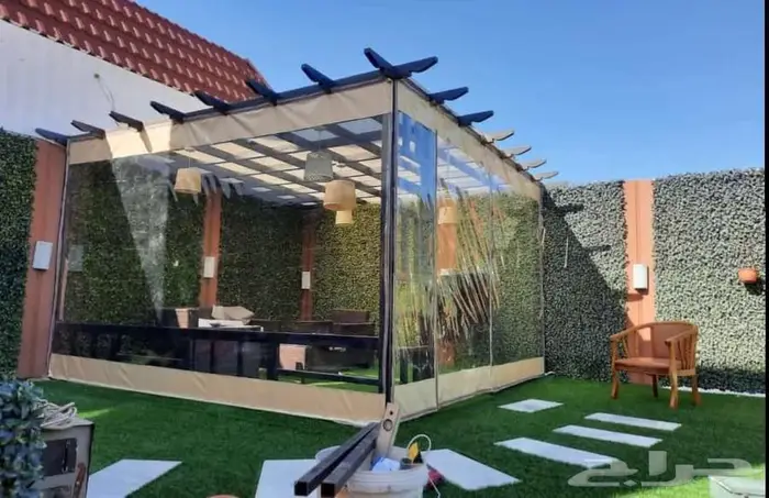 تركيب مظلات حديقة مظلات جلسات حدائق بالجنوب 5