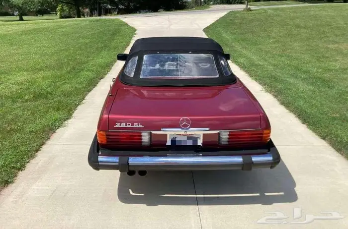للبيع مرسيدس SL380 موديل 1982 Mercedes-Benz 380sl 1