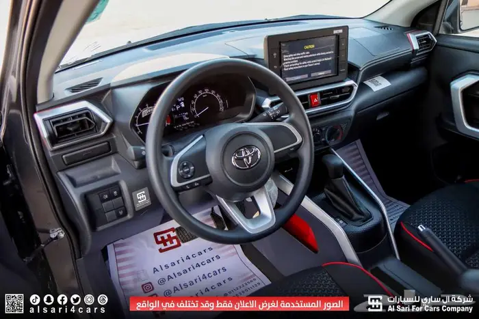 تويوتا رايز 2024 اقساط بنوك وشركات 22