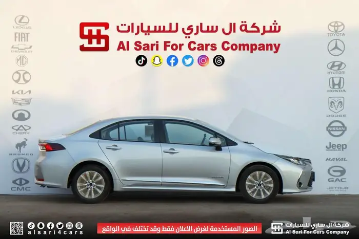 تويوتا كورلا XLI جنوط محرك 2.0 إقساط بنوك وشركات 7
