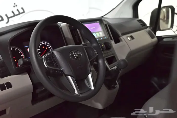 تويوتا باص هايس بضاعه سقف واطي قير عادي ديزل 2026 7
