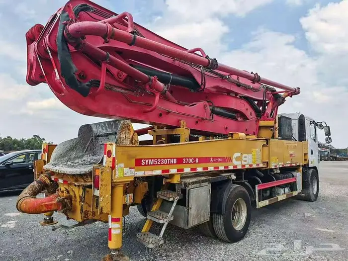 مضخة خرسانة 8