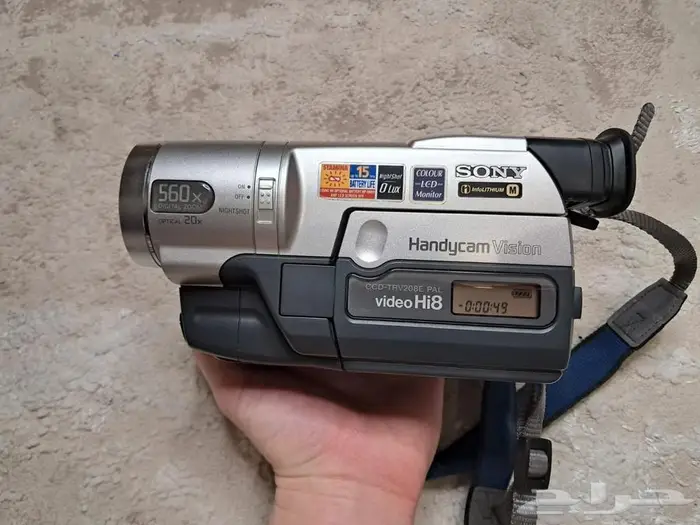 كاميرا سوني فديو Hi8 0