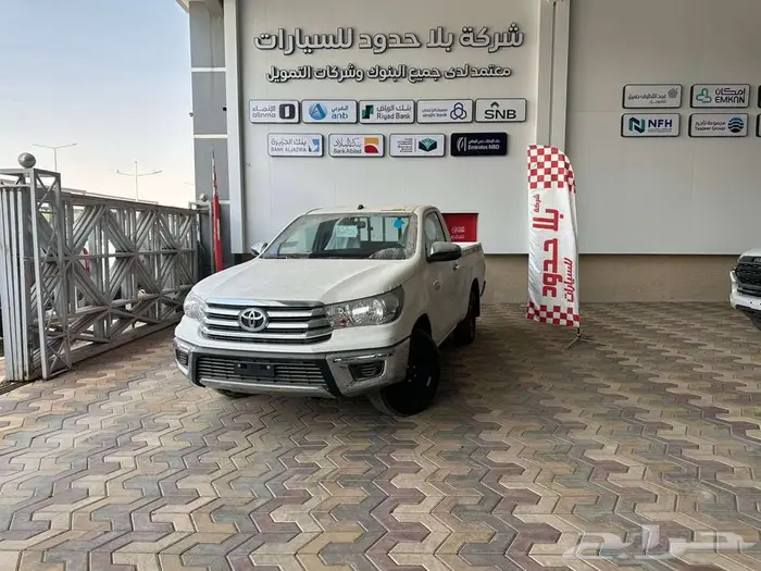 تويوتا هايلكس غماره ديزل GL بدون دبل ماكينه 2.4 موديل 2025 2