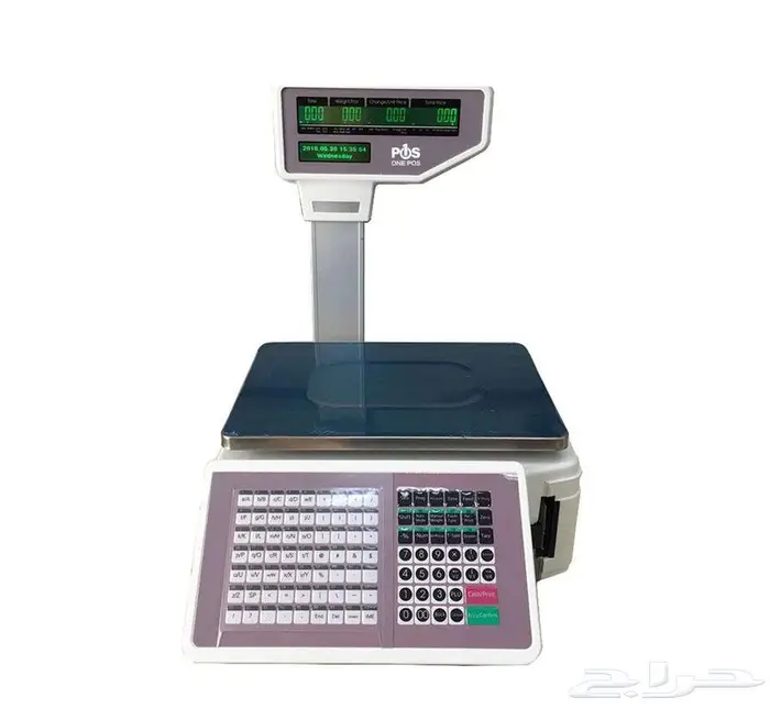 ميزان باركود الكتروني جهاز ميزان باركود خضار وفاكهه 2