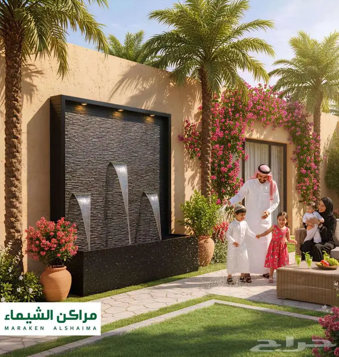 شلالات ونوافير متنقلة جاهزة فايبر ممتازة أبها خميس مشيط 11