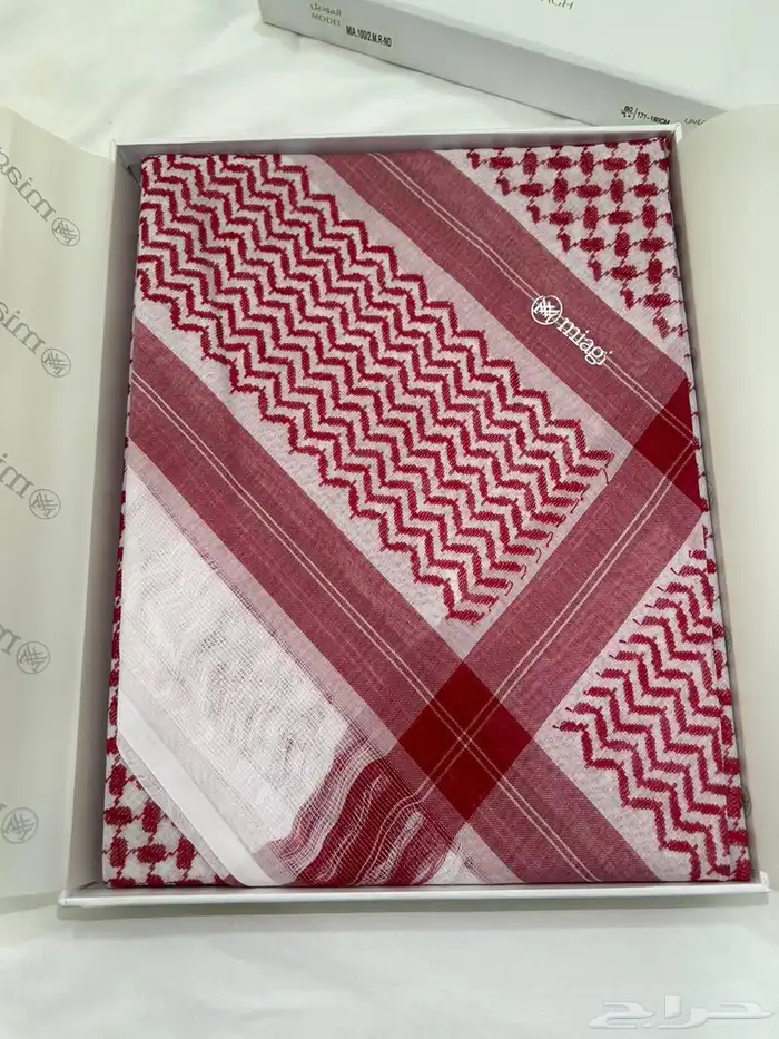 شماغ شلش   غتره بيضاء 1