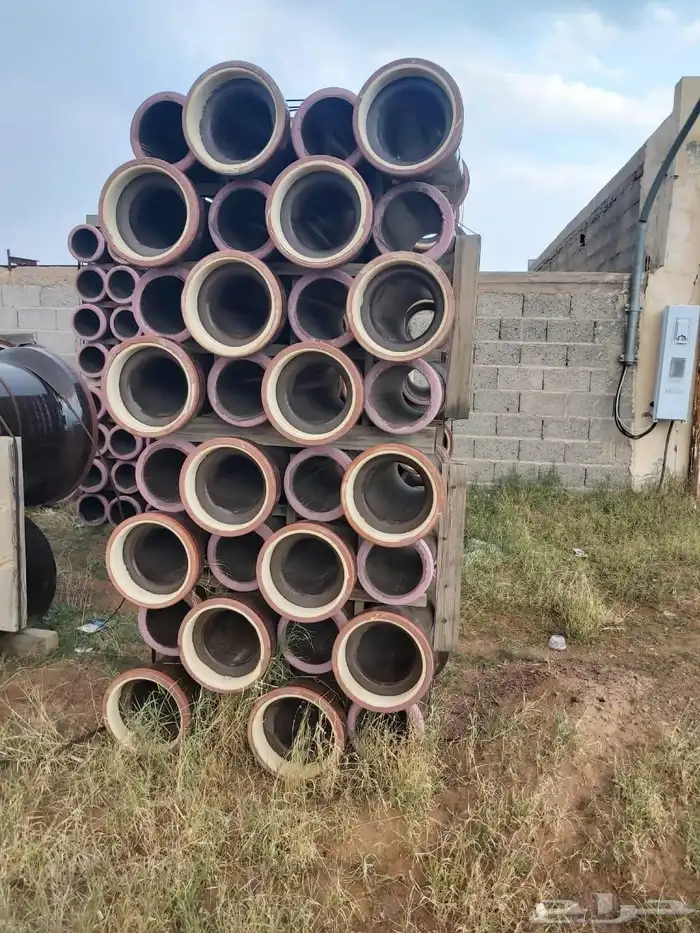 مواسير خزف سعودي فخاريه لمشاريع الصرف الصحي 2