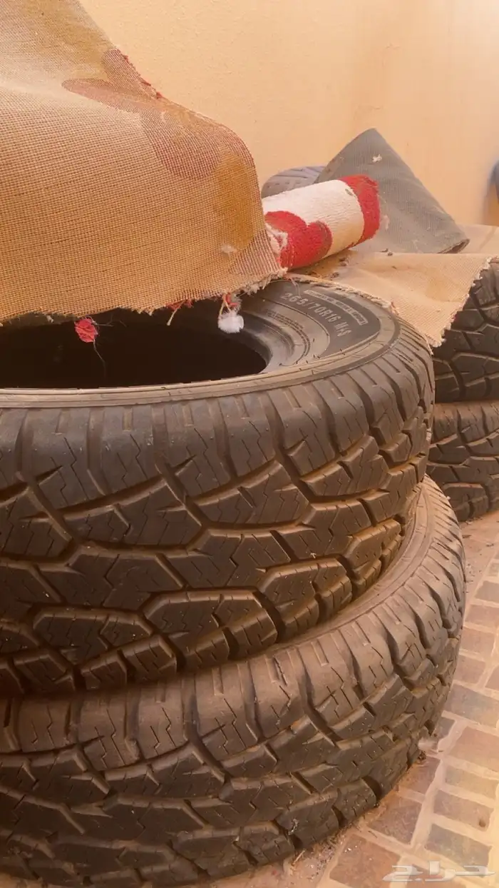 كفرات حجري مقاس 16 للبيع 8