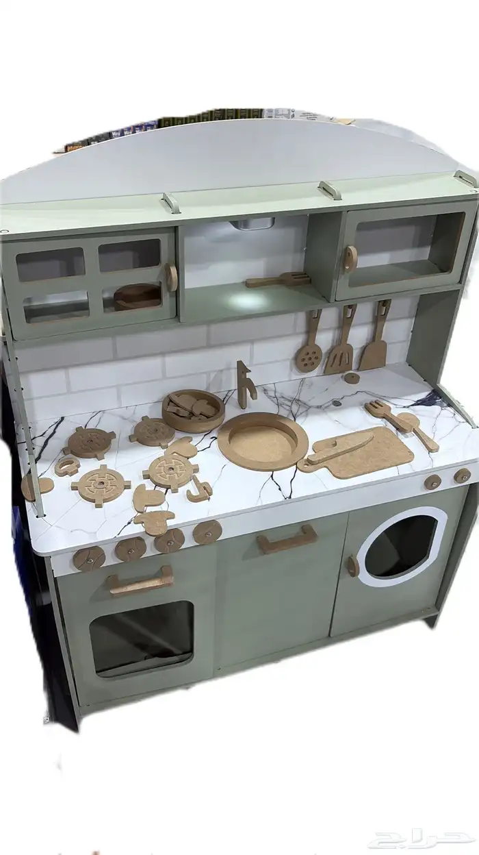 مطابخ اطفال خشبيه جديده 1