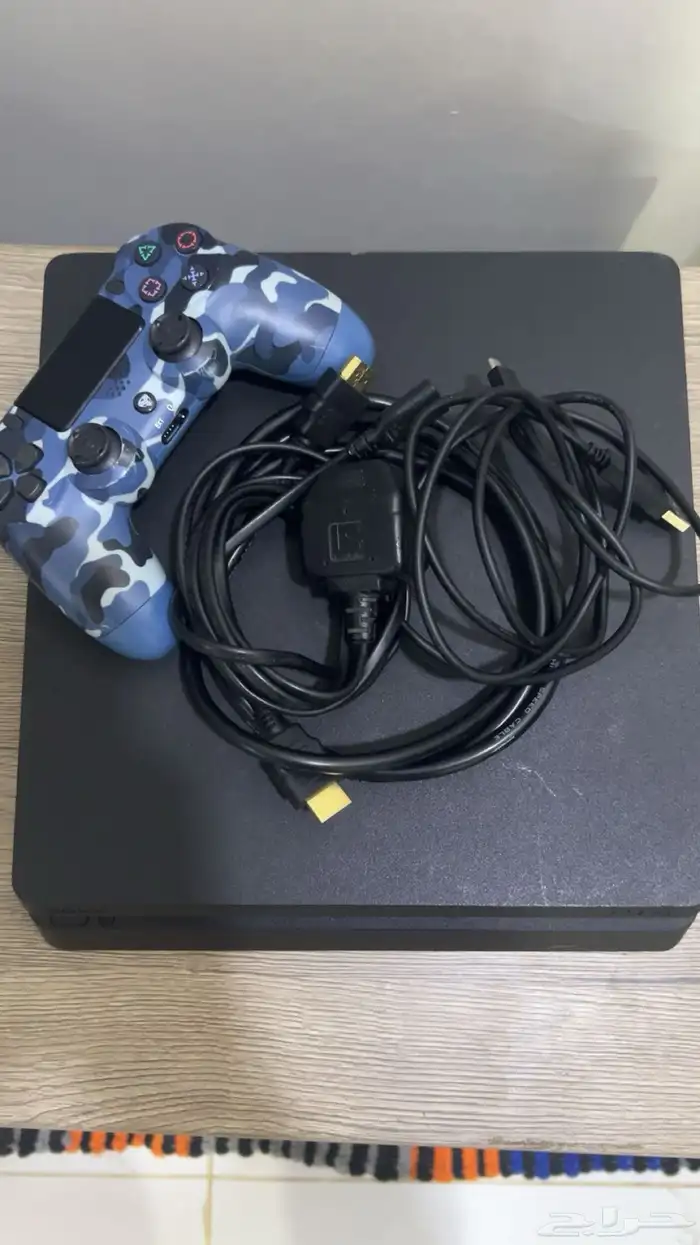 سوني 4 مع يد وHD وسلك الكهرب وشريط فيفا 25 1