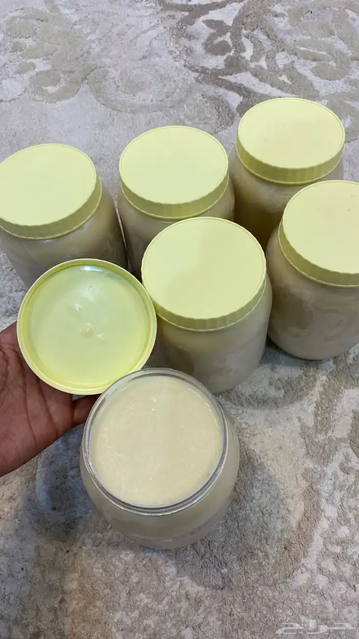 عسل سدرة صافي وشمع وسمن غنم بلدي 3