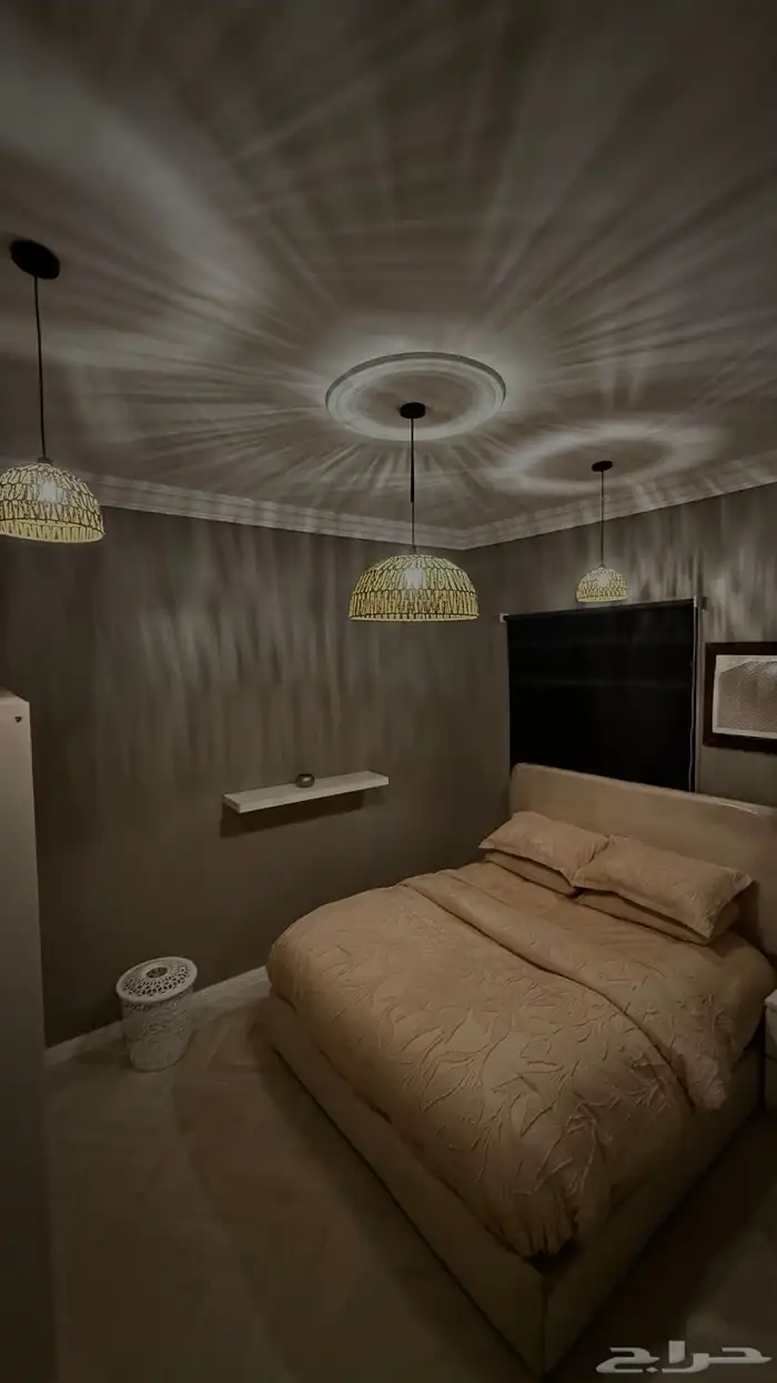 استديو فاخر مفروش غرفة و صالة في جدة 7