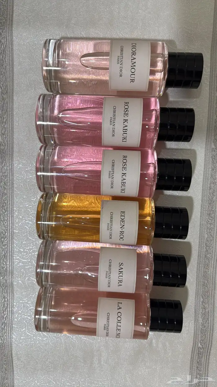 عطور ماركات اصليه بدون كراتين استوكات جديده بربع القيمه 31