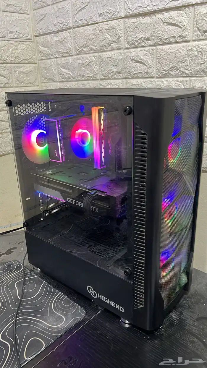 للبيع بي سي قيمنق3060ti و ماوس وكيبورد ب 2300 قابل للتفاوض 0