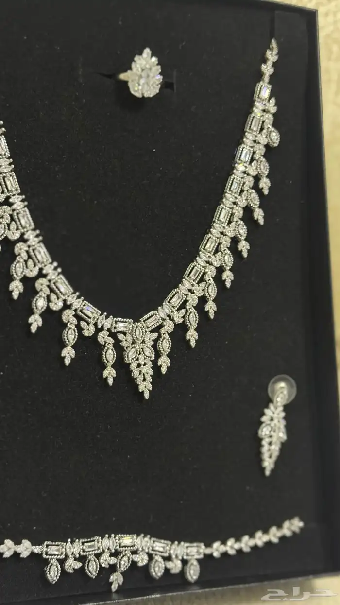 فستان ملكة   طقم زركون 1