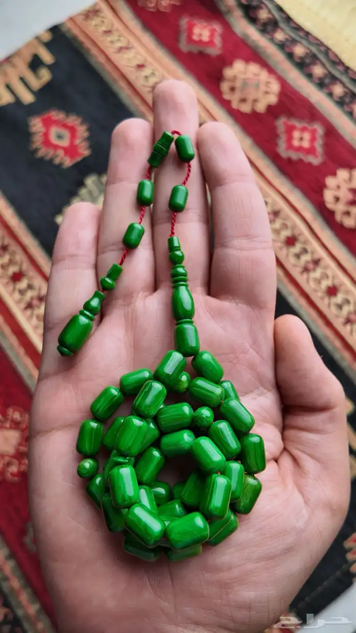 سبحه فاتوران اخضر 0