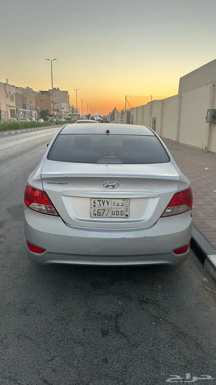 للبيع إكسنت 2018 رصاصي 6