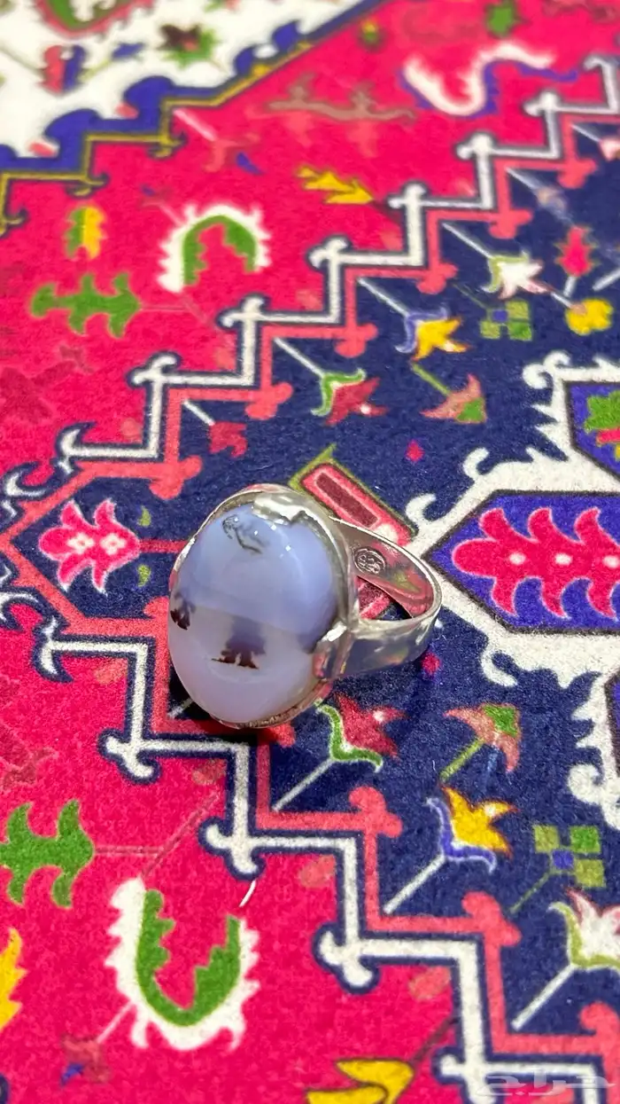 خاتم عقيق مشجر سكين خوجه 6