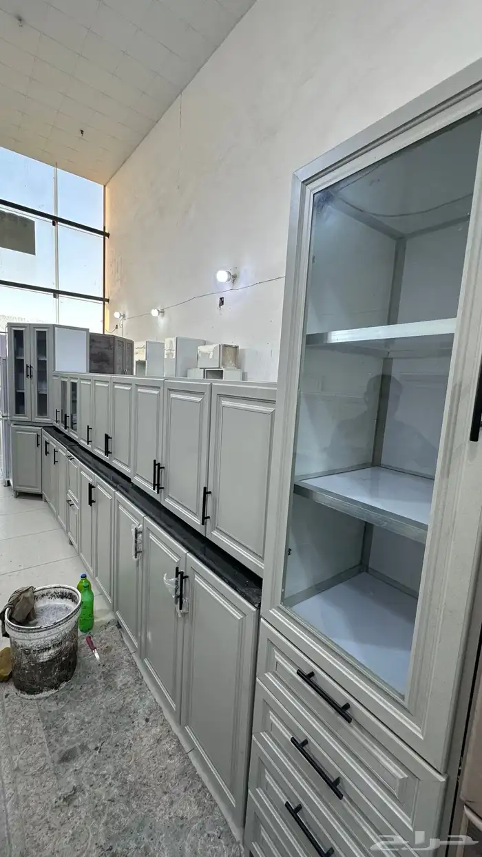 دولاب مطبخ شبه جديد 0