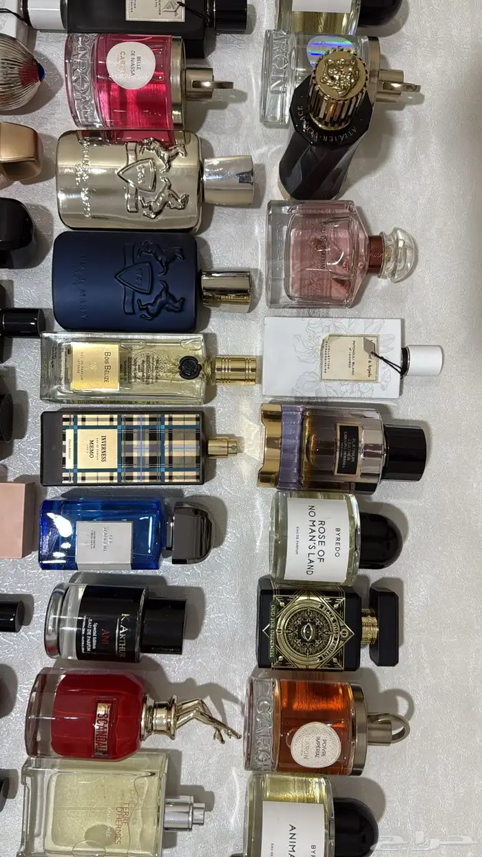 عطور ماركات اصليه بدون كراتين استوكات جديده بربع القيمه 32