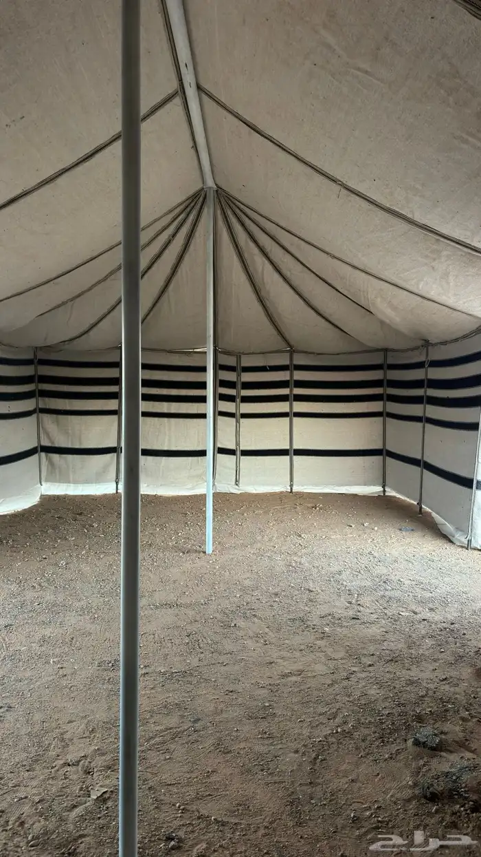 للبيع بيت شعر ابيض جديد 1