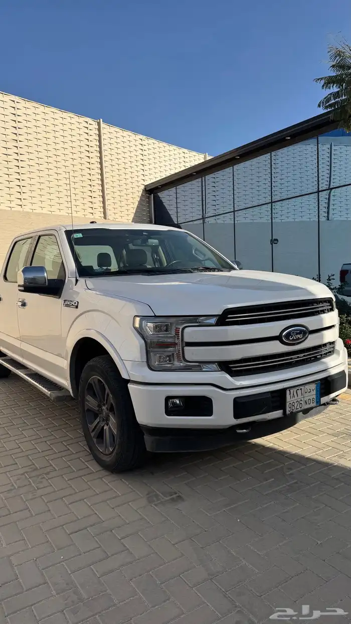 فورد f150 موديل 2019 فل كامل لاريت اللون أبيض 5