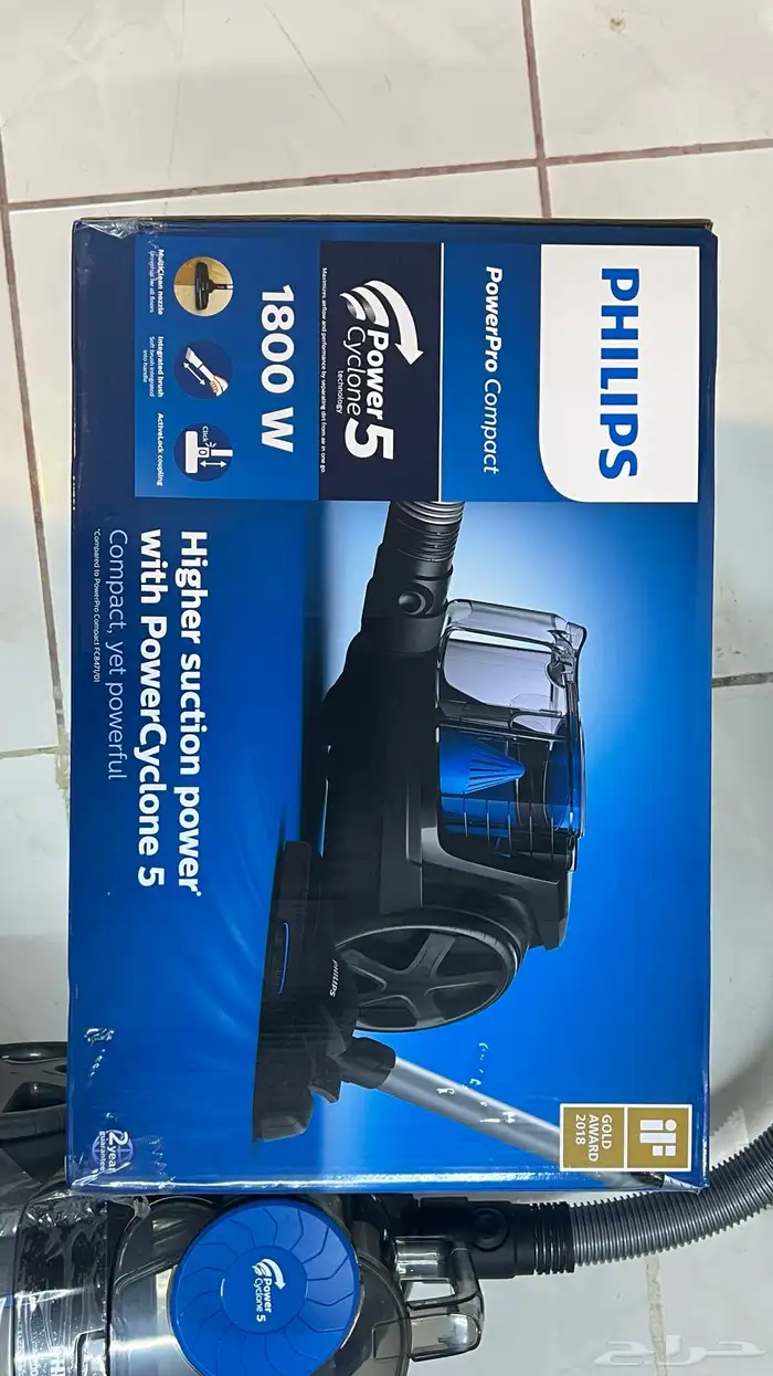 للبيع مكنسه كهربائيه فلبس شبه جديده 3