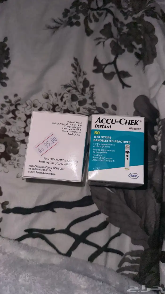 شرائط تحليل سكر Accu-Chek 0