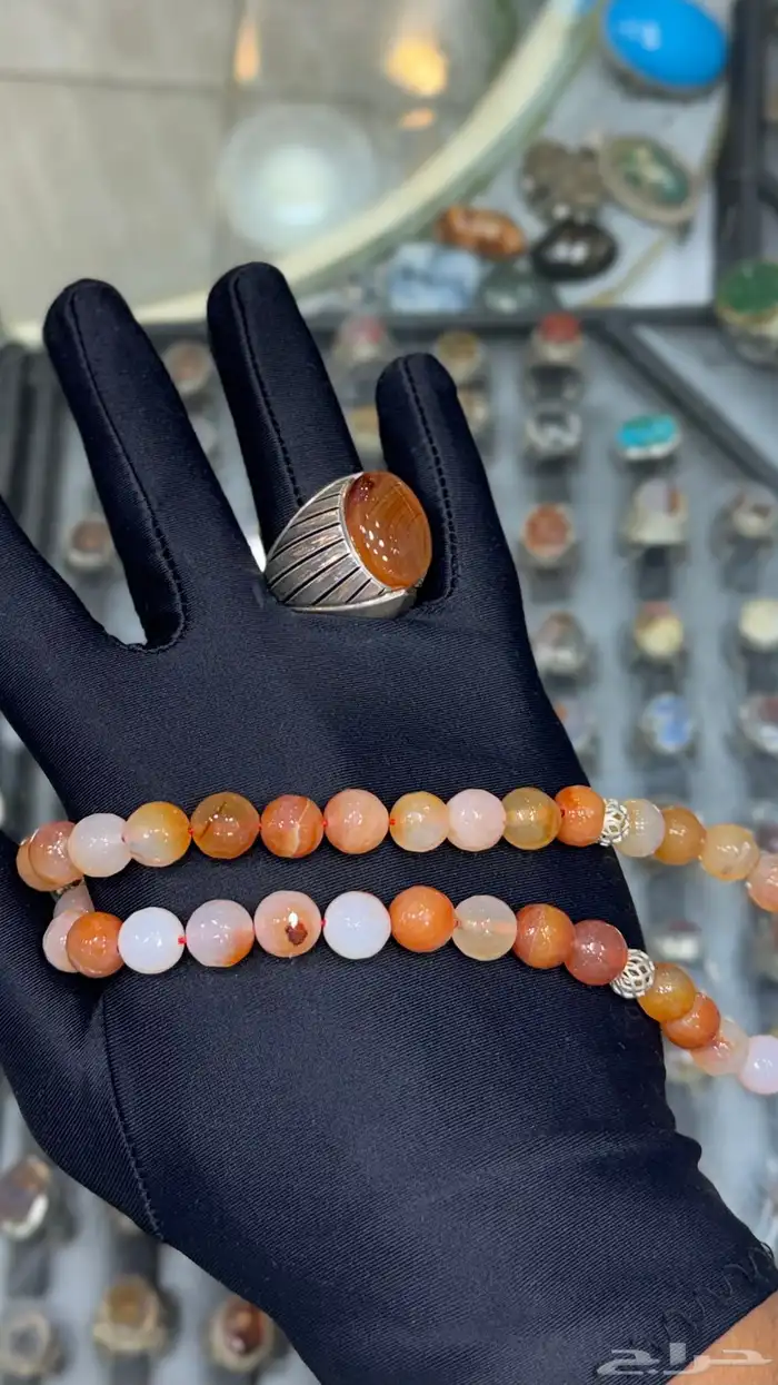 عقيق يمني صياغه الأمين 0