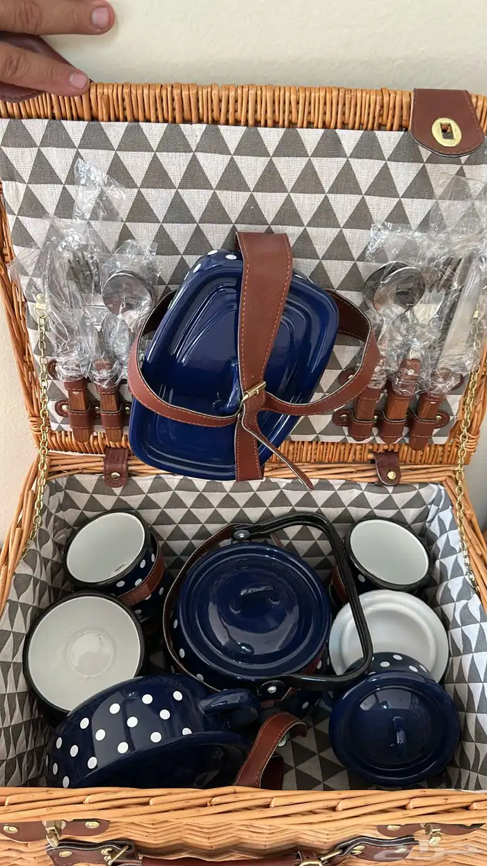 سلة خوص عزبة بغراض اصلية اكرانية 10